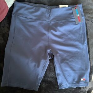 Tommy Hilfiger XL High Rise Shorts - Dark Blue